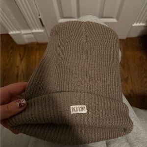 Kith Brown Ribbed Beanie